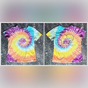 Ivory Ella Tie-Dye Pocket T-Shirt Size Small